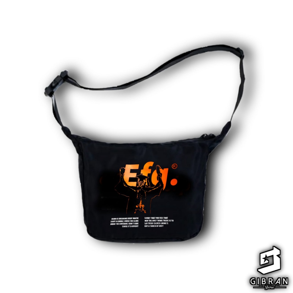 Sling Bag Efg - Goks - Problem - Skull Sarjana ~ Tas Selempang Pria Wanita