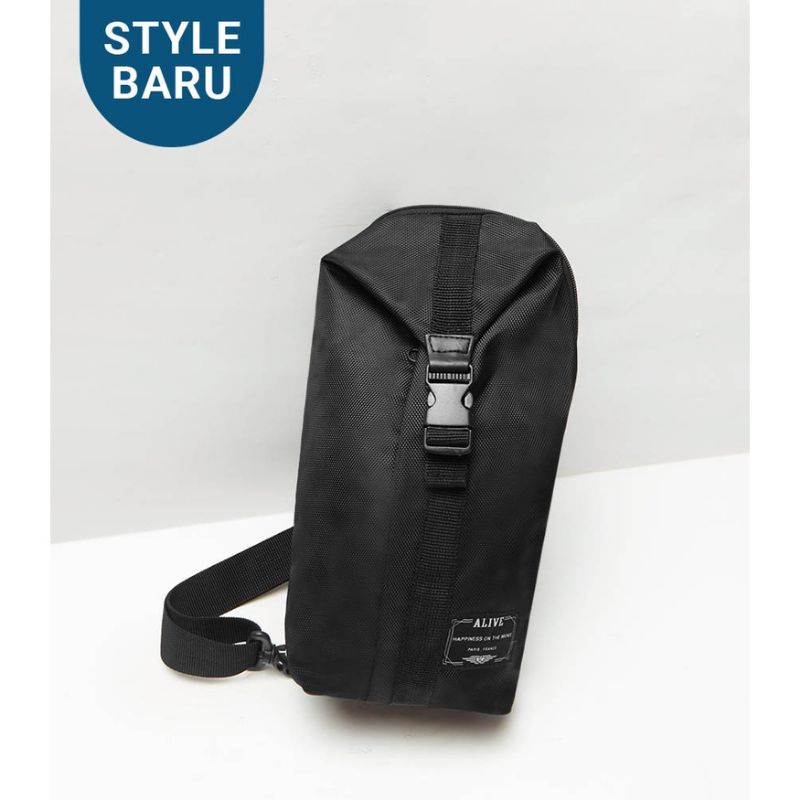 Tas Selempang Dada Pria Alive terbaru original ignation Sling promo shopie shopi sophi sophe shope s