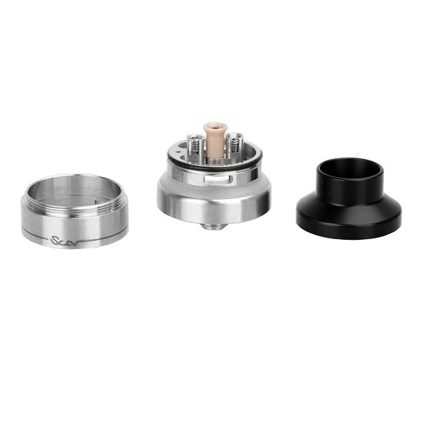 Scar Atty 22 RDTA Atomizer - SILVER [Clone SXK] KlikVapebandung