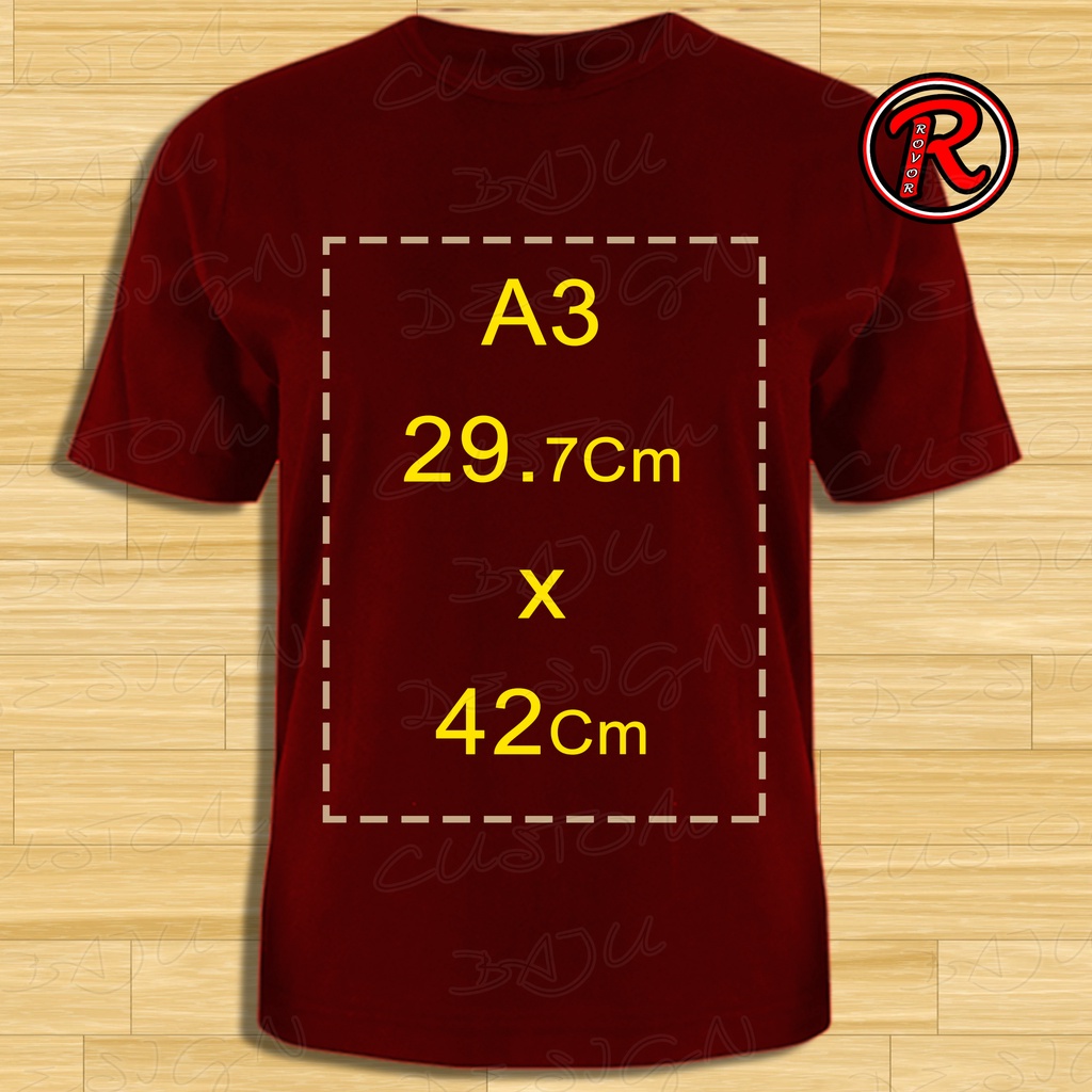 Baju Kaos sablon custom sablon dtf satuan full color custom foto kaos pria wanita sablon desain foto sablon tulisan nama design bebas suka suka