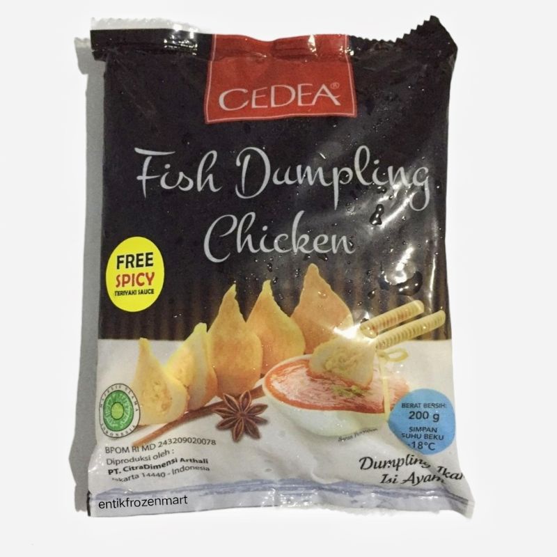 

Cedea Dumpling Ayam / Dumpling Chicken 200 gr