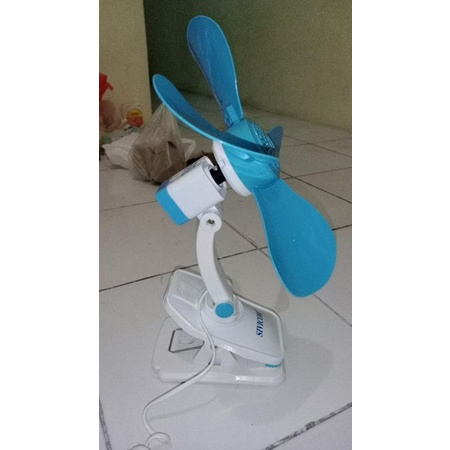 FREE BUBBLE WRAP kipas angin jepit sivicom 4baling 18w mini fan sivicom kipas serba guna 3in1 mini fan baling baling sivicom  kipas kecil serbaguna multifungsi
