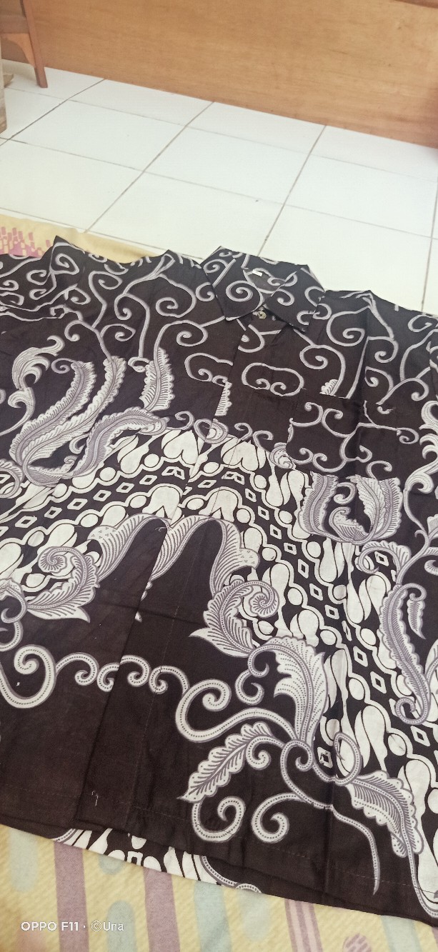 Bisa Cod Hem Batik Cowok Lengan Pendek Termurah ,motif Kekinian Ada Garansi Batik Termurh Pekalongan