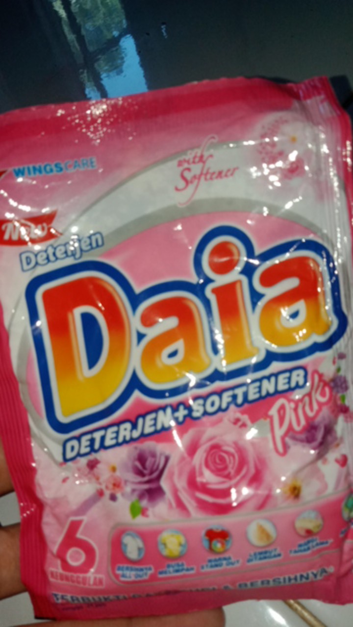 Promo Daia Softergent Sabun Pencuci Baju 24gr