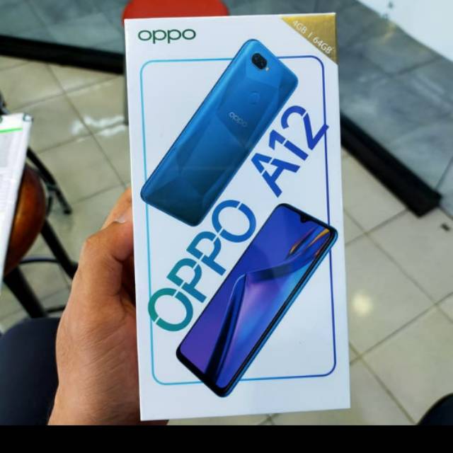 OPPO A12 RAM 4/64 GB GARANSI RESMI