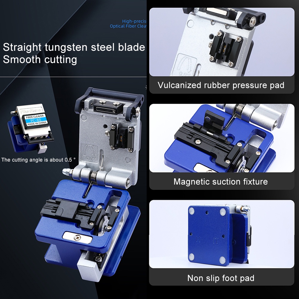 Fibre Cleaver Model Sumitomo FC-6S FO/Fiber Optic/Optik Fiber Konektor Fiber Optik Presisi Tinggi