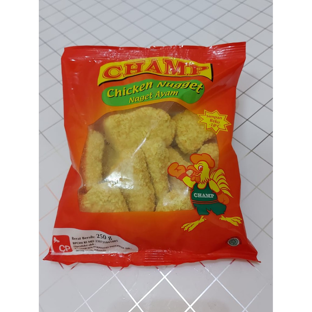 

CHAMP CHICKEN NUGGET 250 Gram / 500 Gram