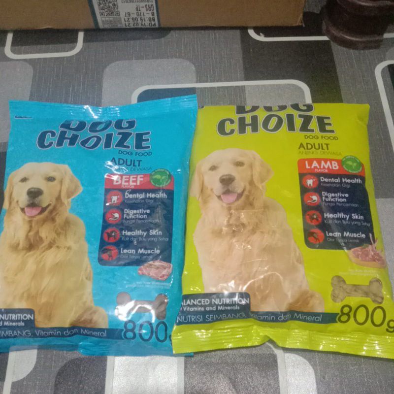 DOG CHOIZE FRESH PACK 800gram