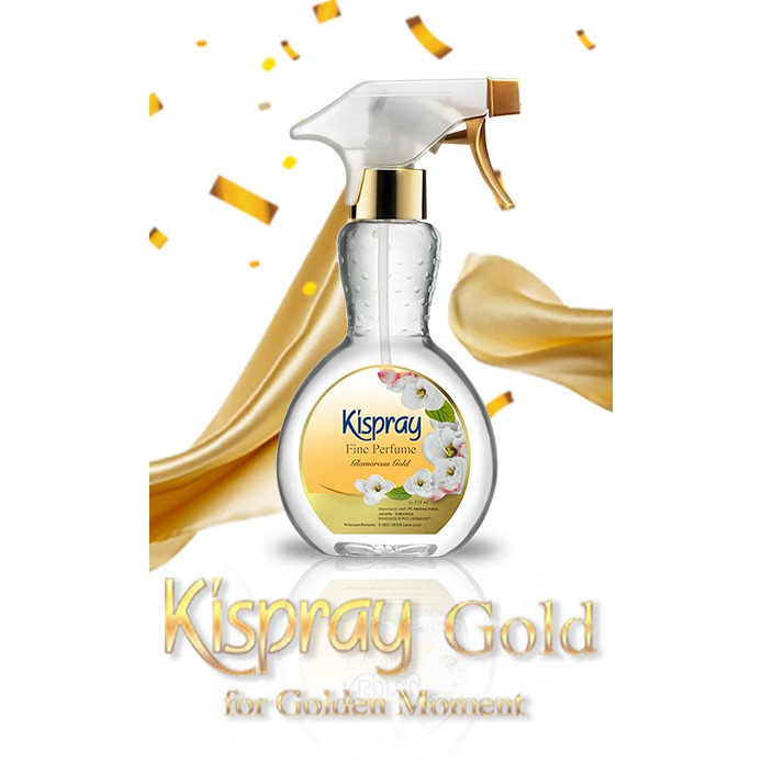 KISPRAY Botol GOLD 318ML