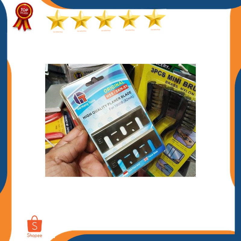 Berkualitas planer blade GT uk 82mm HSS SKH51 mata pisau mesin planer