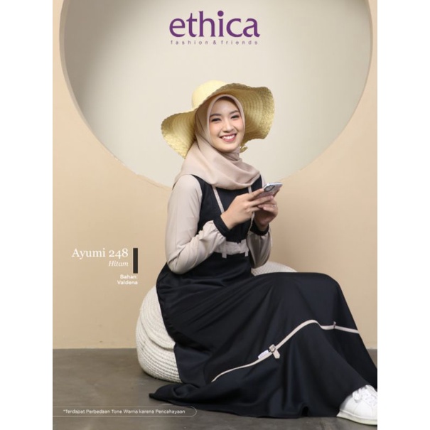 GAMIS ETHICA AYUMI 248 HITAM
