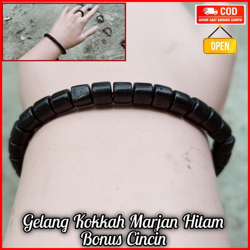 Gelang tasbih kokka FREE cin-cin kaukah koka koukah aksesoris kaukah set