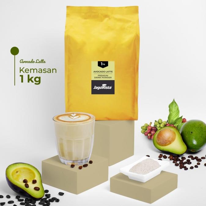 

Premium Gold Avocado Latte ( Bubuk Minuman / Bubble Drink Powder )