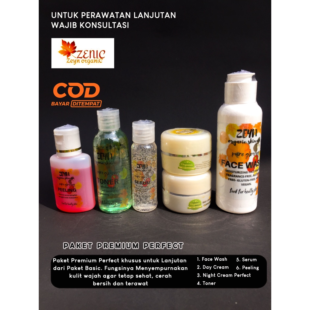 ZEYN SKINCARE PREMIUM PERFECT LANJUTAN/REMAJA/DEWASA