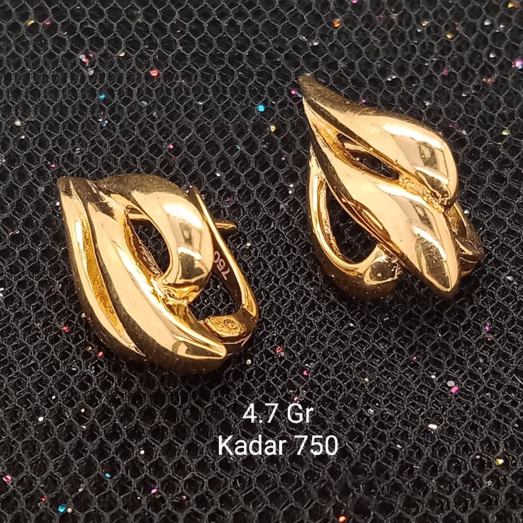 Anting Emas 17K - 4.7 Gr Kadar 750 - 1501