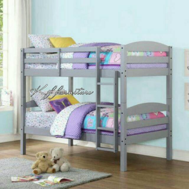 Dipan Tempat tidur anak tingkat I anak tempat tidur anak minimalis dipan tingkat kjf furniture