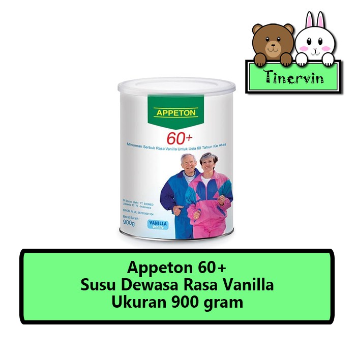 Appeton 60+ Vanilla 900gr