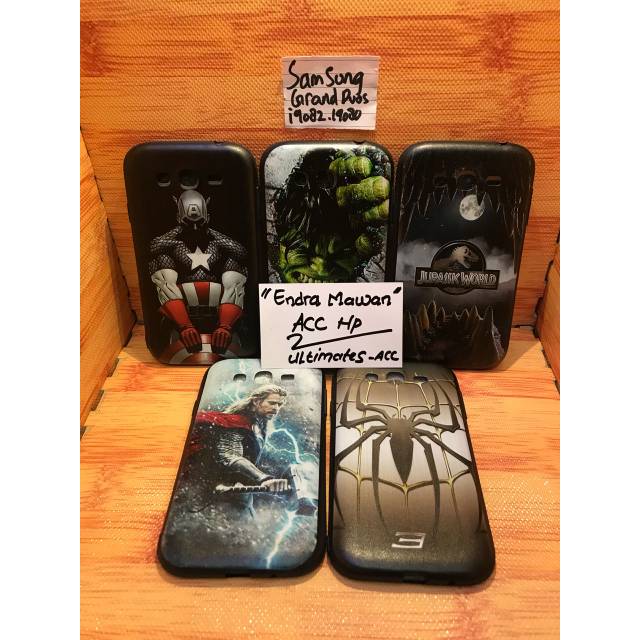 Softcase Softsell Silikon Super Hero Avenger Man Samsung Grand Duos I9080 I9082