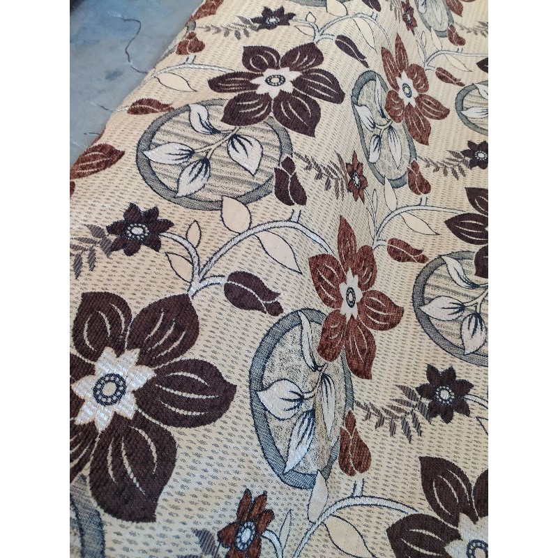 Kain Kursi Sofa Motif Bunga Harga Per 0 5 Meter Shopee Indonesia