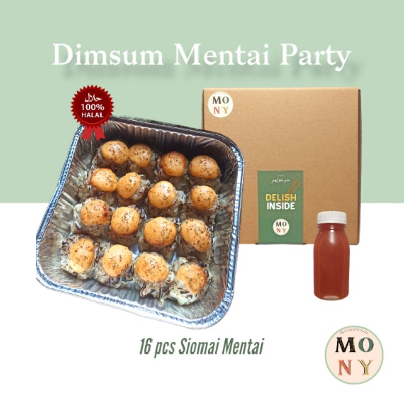 

Dimsum Mentai Mozzarella Party Size (16 pcs) | MONY'S by Nadia