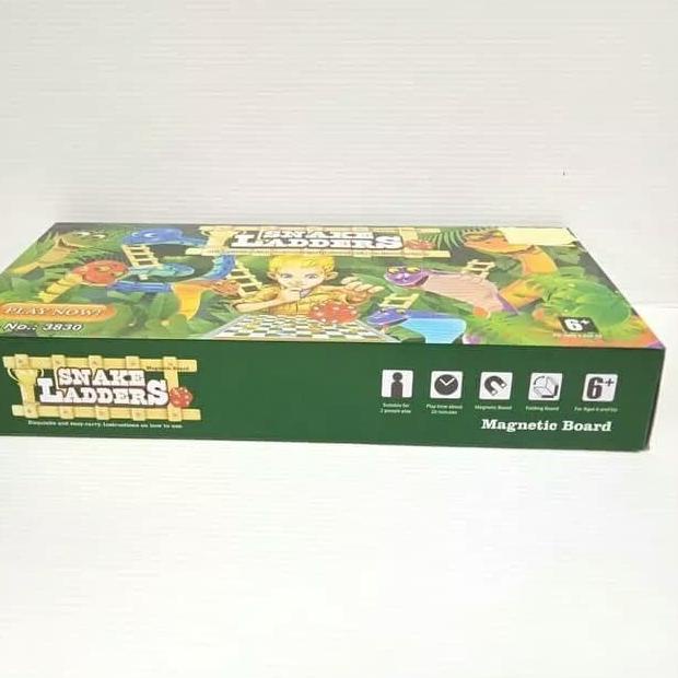 ☺ Mainan Ular Tangga Magnet U3 /Magnetic Snake & Ladder ⅎ