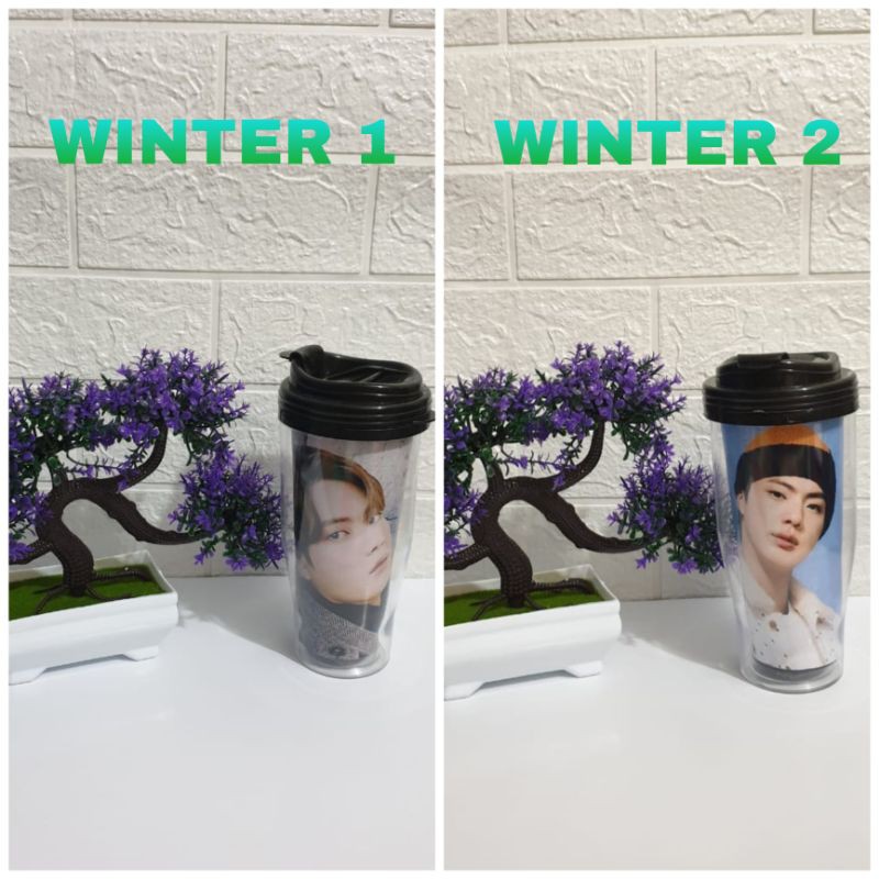 Botol Tumbler Kpop // Botol Minum BTS Edisi Winter 2020