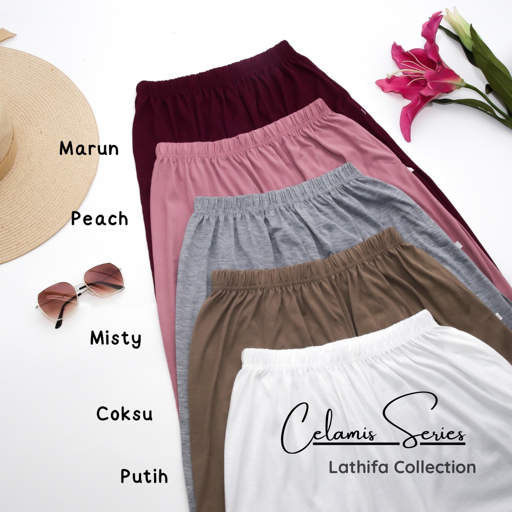 Celana SUPER JUMBO Celana Harian Inner Pants Celamis Celana Dalaman Gamis Bawahan Muslim