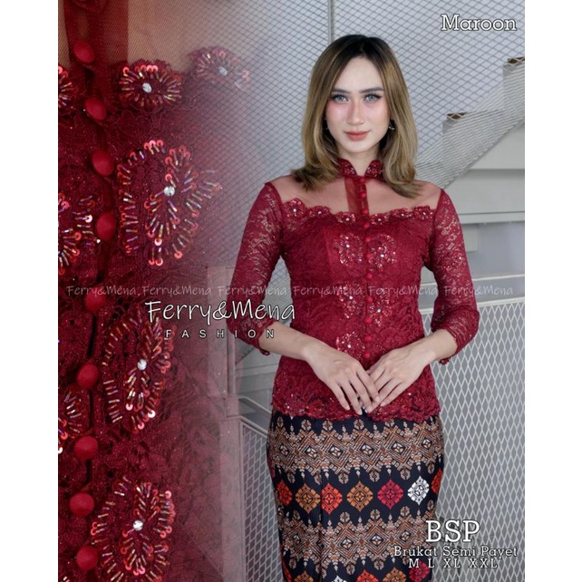 KEBAYA MODERN//BRUKAT SWMI PAYET BSP//By Ferry Mena