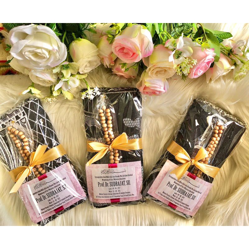 souvenir tahlilan/souvenir pernikahan/hampers lebaran/hampers ramadhan/paket tahlilan/souvenir sajad