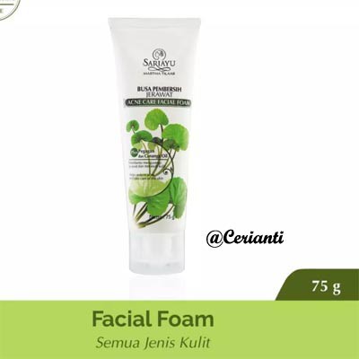 Sariayu Acne Care Facial Foam 75gr Pembersih Wajah