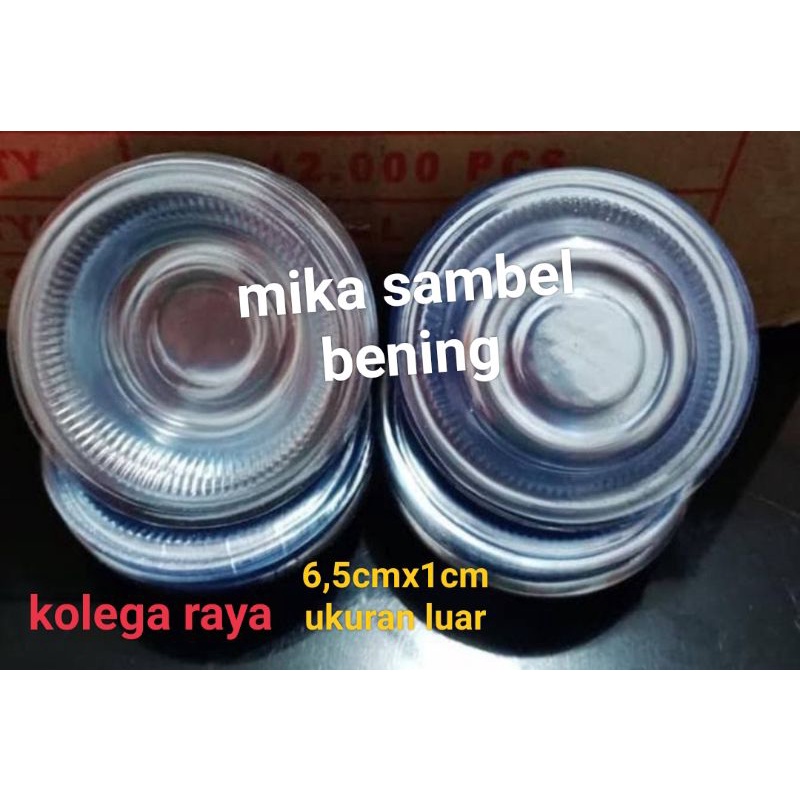 Mika Sambal Warna Bening Isi 400PCS