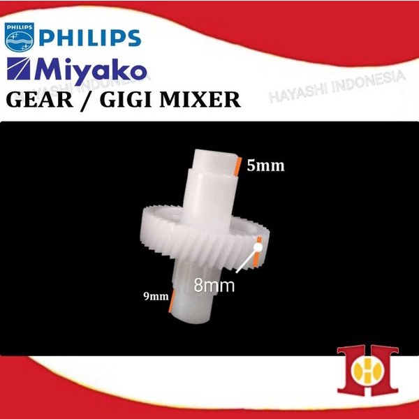 Gear Gigi Hand Stand Mixer Philips Miyako HM 620 625 650 Original - 5pcs