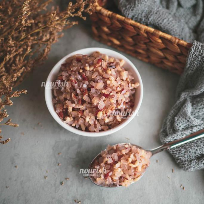 

SHIRATAKI MIX ORGANIC RED & BROWN RICE 1KG (SHIRATAKI BERAS ORGANIK)