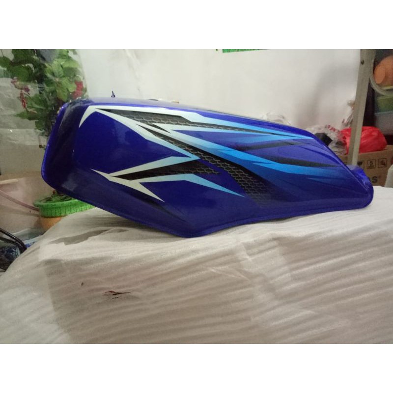 tangki rx king 2005 biru original yamaha