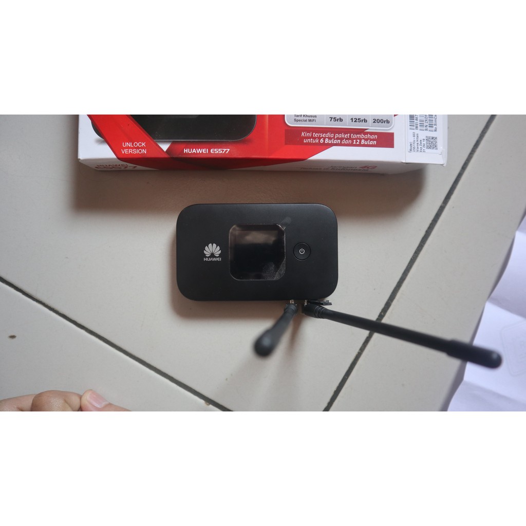 HUAWEI E5577 MIFI + ANTENA+ KARTU TELKOMSEL 4G LTE MURAH