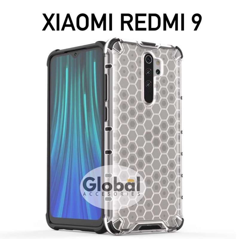 Soft Case Xiaomi Redmi 9 Honeycomb Redmi 9 Soft Case Rugged Case Redmi 9