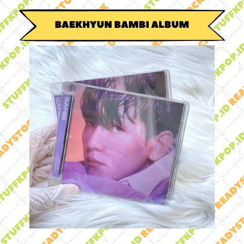 [stuffkpop.id] [READY STOCK BAMBI] ALBUM MURAH BAMBI BAEKHYUN PHOTOBOOK DAN JEWEL VERS.