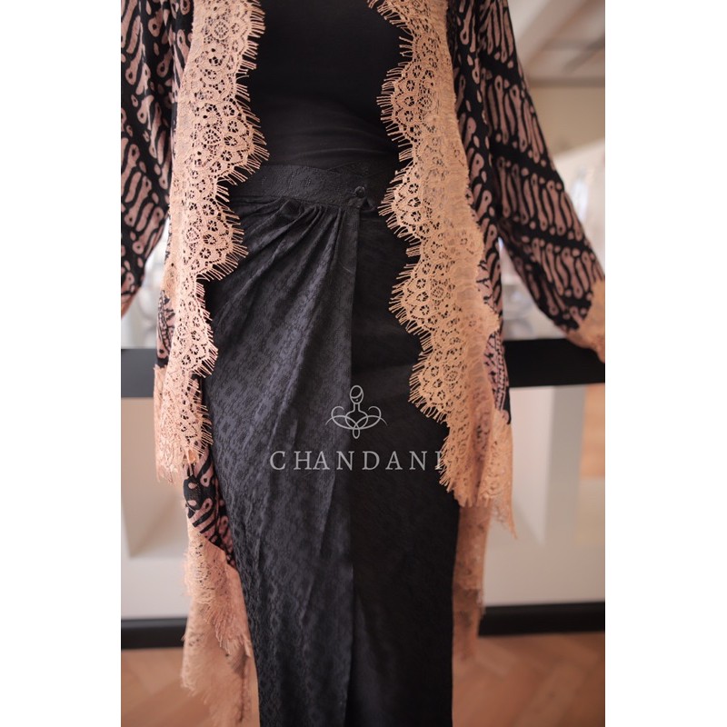 chandani.id • BUTTONED EDREA - Rok Lilit Viscose Instan wisuda kebaya kondangan berkain seragam