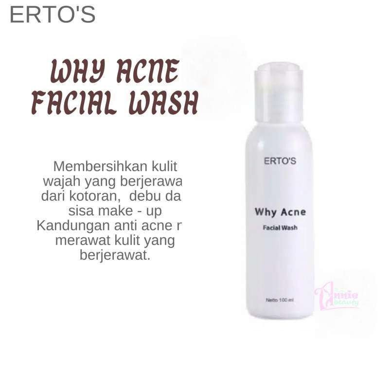[ORI] Why Acne Facial Wash | Sabun Pembersih Muka untuk Wajah Berjerawat Ampuh dalam 14 Hari