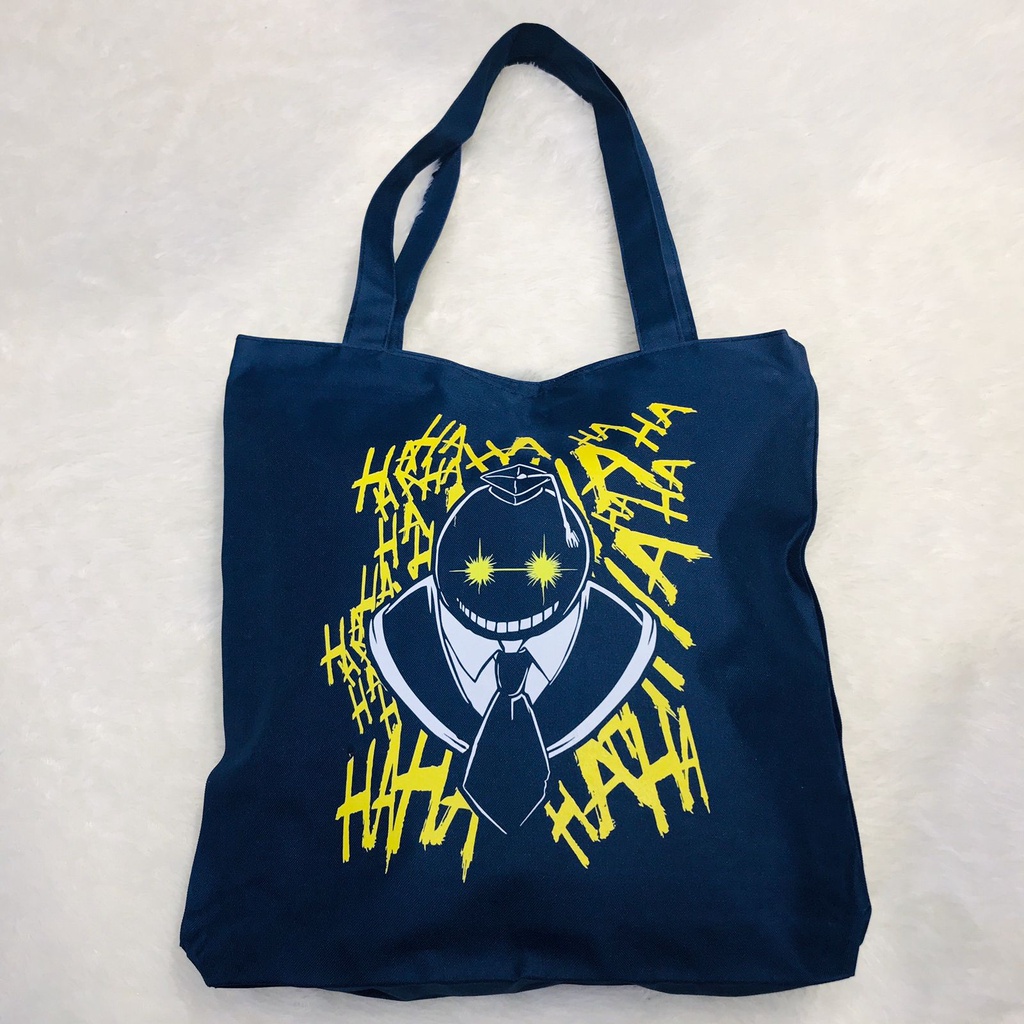 Totebag Koro sensei Anime Manga Premium Unisex Kudou X Metro