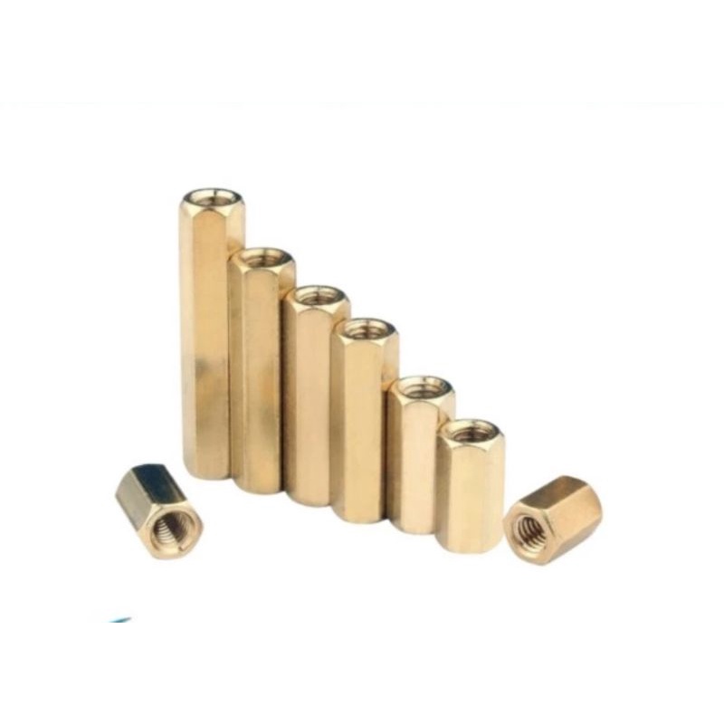 spacer Kuningan penyangga dudukan pcb m3x40mm M3 40mm 4cm female female