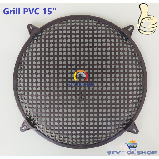 Ram Speaker 15&quot; / Grill PVC 15 inch / Tutup Pelindung Speaker 15in