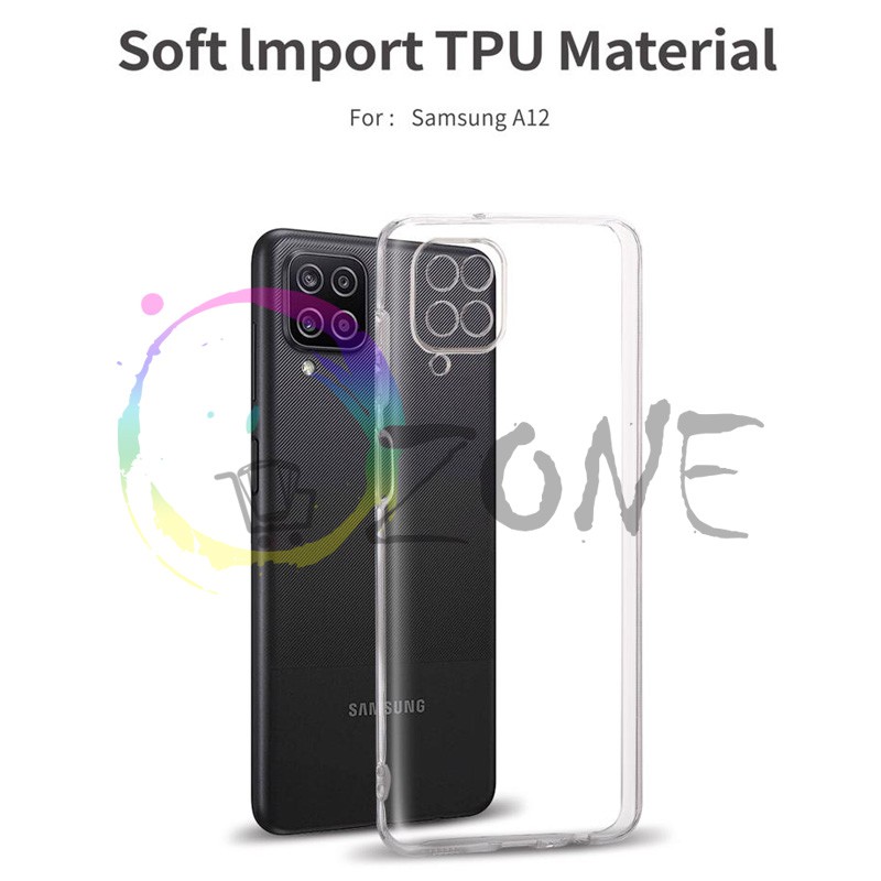 SOFTCASE TRANSPARAN SAMSUNG A12 - A125F PREMIUM CLEAR SOFT CASE