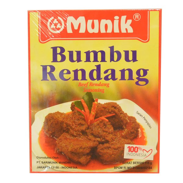 

Munik Bumbu Rendang 115 G