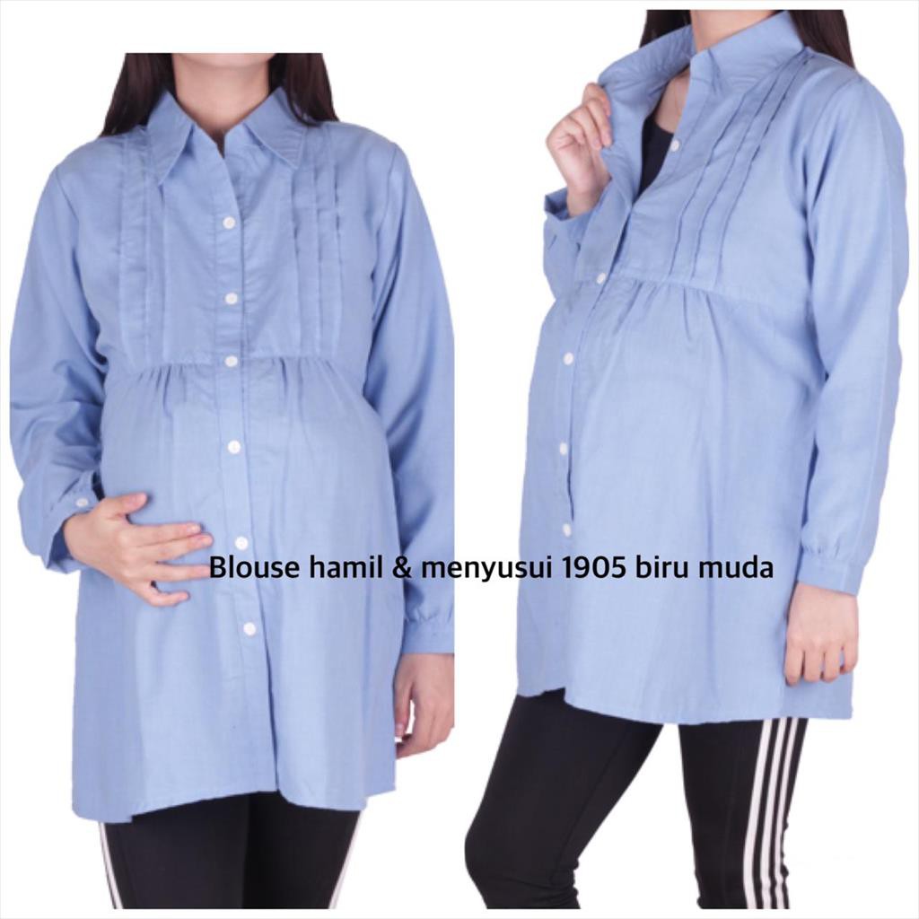 Blouse hamil menyusui dan kerja 1905