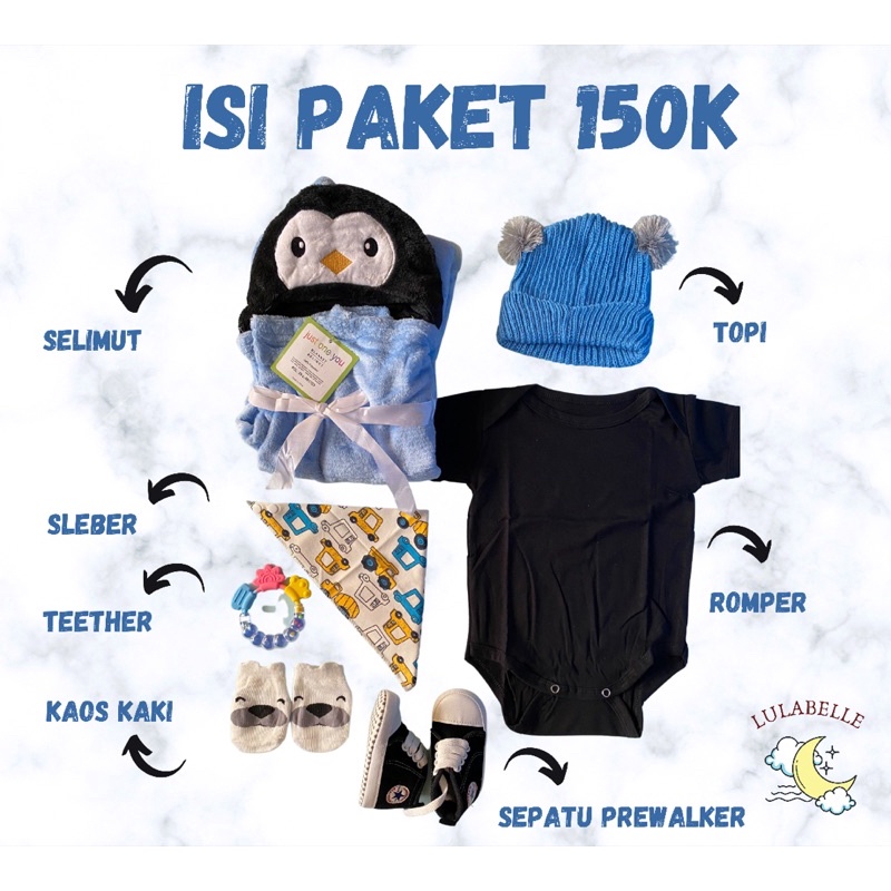HAMPERS BAYI | KADO LAHIRAN BAYI / NEWBORN GIFT / HAMPERS BABY-1