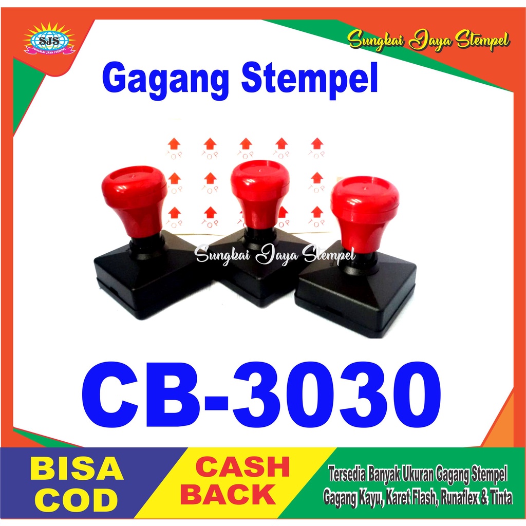 

Gagang stempel kotak 3030