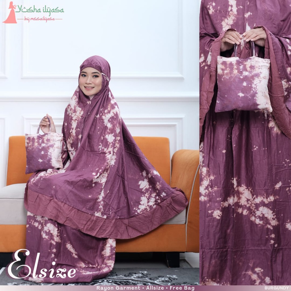 Mukena Rayon Dewasa Elsize Original By YUSHA ILYASA