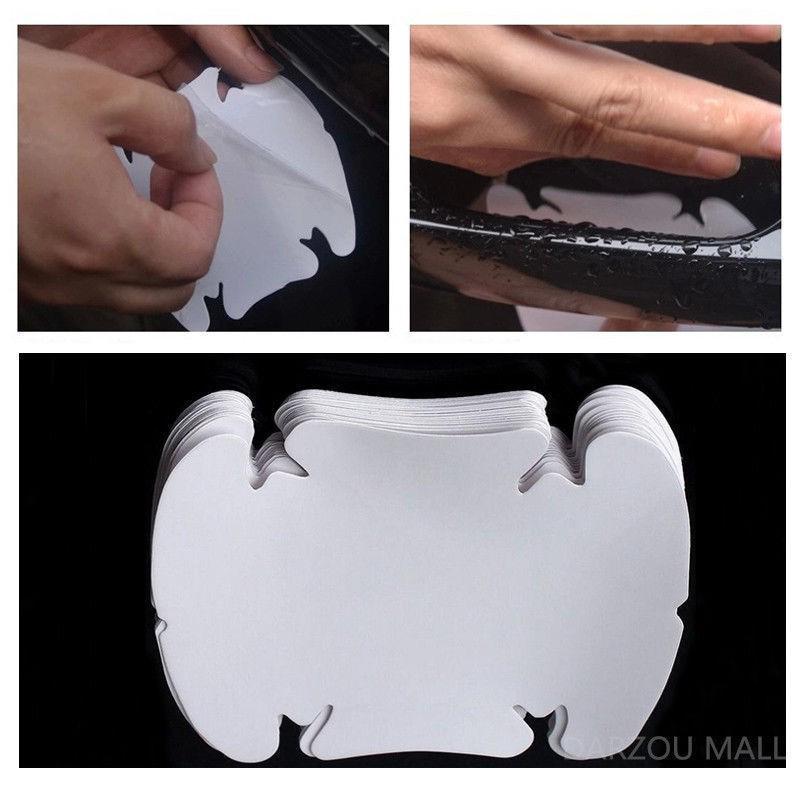 8Pcs Lembaran Film Pelindung Goresan Gagang Pintu Mobil 8Pcs Lembaran Film Pelindung Goresan Gagang Pintu Mobil