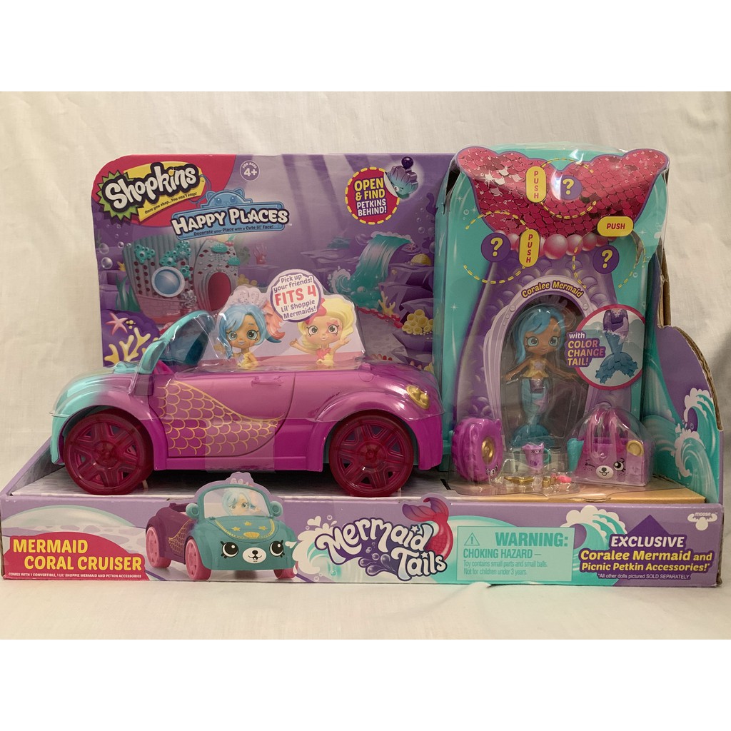 Shopkins Happy Place Happy Mermaid Tails Purple A0810